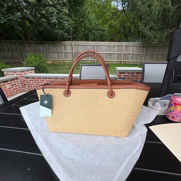 Tuckernuck Raffia East West bag - Picture 5 of 5